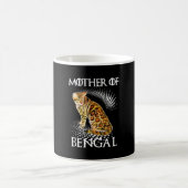 Moeder van de Bengaalse kat Shirt Koffiemok (Center)