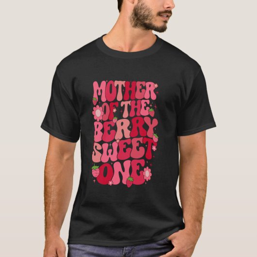 Moeder van de bes Sweet One Strawberry First Bird T-shirt (Voorkant)