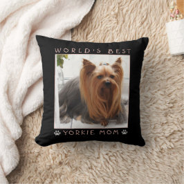 Moeder van de Beste Yorkshire Terrier ter Wereld R Kussen