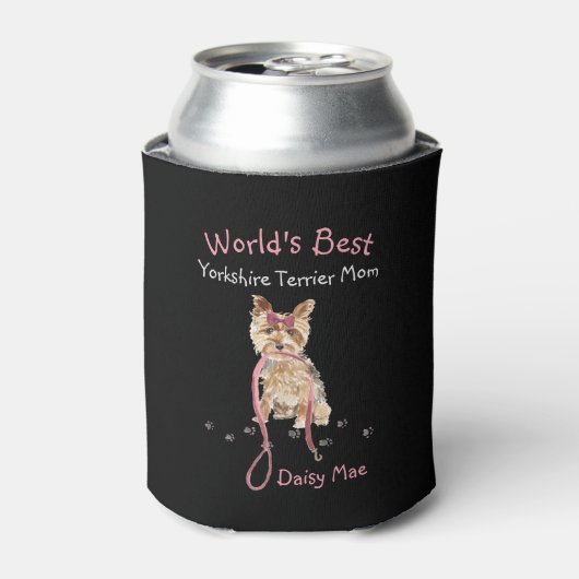 Moeder van de Beste Yorkshire Terrier Ter Wereld W Blikjeskoeler (Blikje Voorkant)