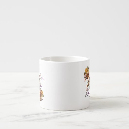 Moeder van de bloemen espresso kop (Voorkant)