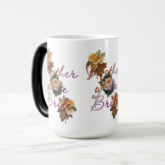 Moeder van de bloemen magische mok (Voorkant links)