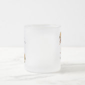 Moeder van de bloemen matglas koffiemok (Center)