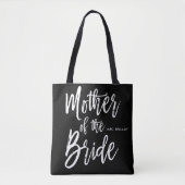 Moeder van de Bride | Aangepaste bruiloft in Scrip Tote Bag (Voorkant)