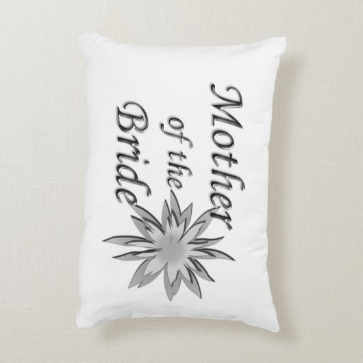 Moeder van de Bride Accent Kussen (Achterkant (Verticaal))