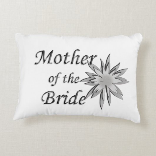 Moeder van de Bride Accent Kussen (Achterkant)