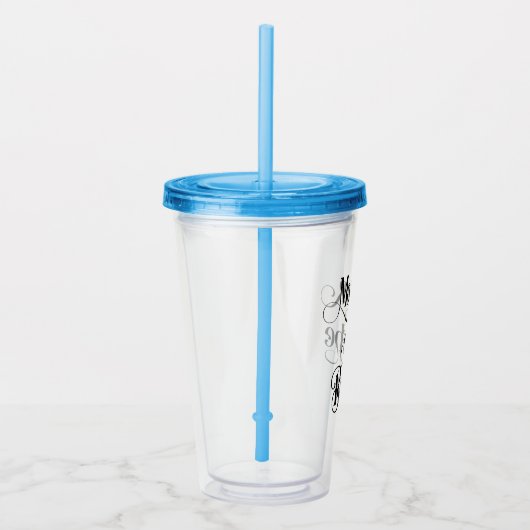 Moeder van de Bride Acryl Drinkbeker (Rechts)