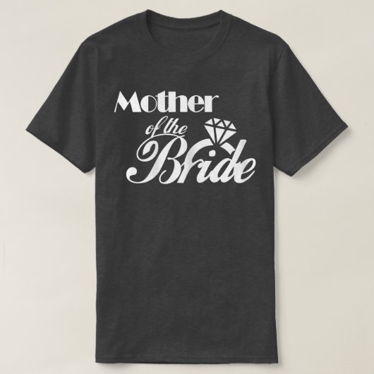 Moeder van de Bride Bling T-shirt (Design voorkant)