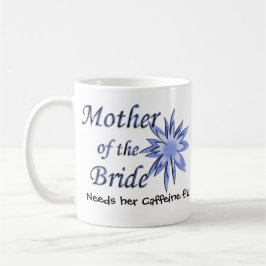 Moeder van de Bride Blue Mok