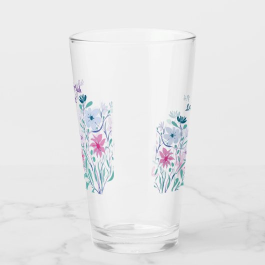 Moeder van de bride Bouquet Wedding Glasses Glas (Links)