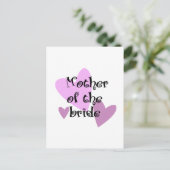 Moeder van de Bride Briefkaart (Staand voorkant)