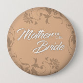 Moeder van de Bride Button voor Tas (Voorkant)