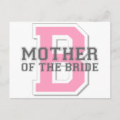 Moeder van de Bride Cheer Briefkaart (Voorkant)
