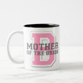Moeder van de Bride Cheer Tweekleurige Koffiemok (Links)
