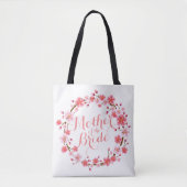 Moeder van de Bride Cherry Blossom Wedding Bag Tote Bag (Voorkant)