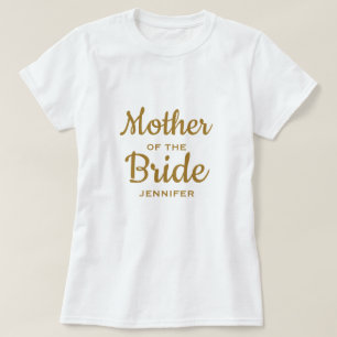 Moeder van de Bride Custom T-Shirt