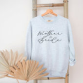 Moeder van de Bride Cute Script Bridal Party Sweat Trui