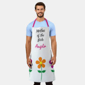 Moeder van de Bride Editable-tekst Schort (Gedragen)