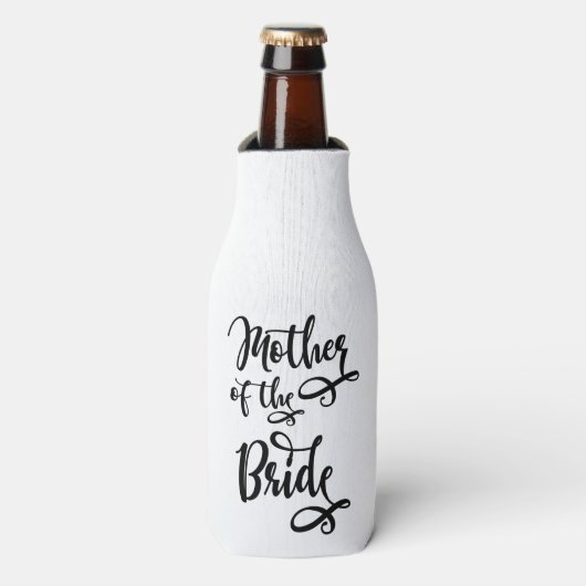 Moeder van de Bride Flesjeskoeler (Fles Voorkant)