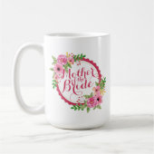 Moeder van de Bride Floral Wedding Classic Mok (Links)