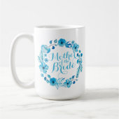 Moeder van de Bride Floral Wedding Classic Mok (Links)