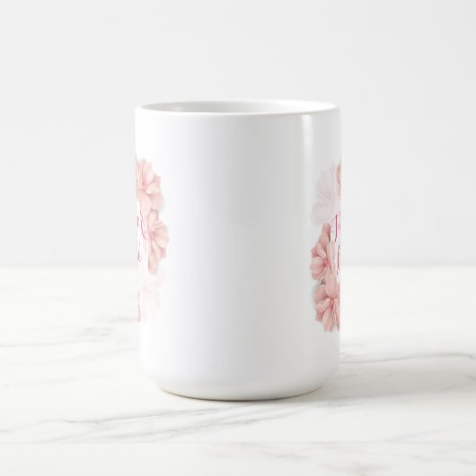 Moeder van de Bride Floral Wedding Classic Mok (Center)