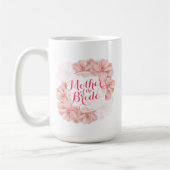 Moeder van de Bride Floral Wedding Classic Mok (Links)