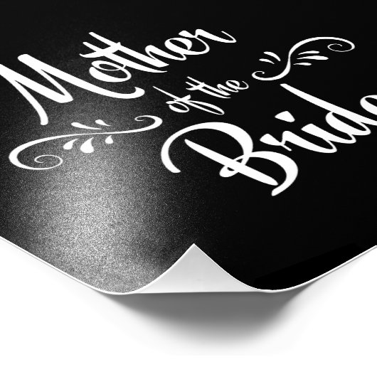 Moeder van de Bride Foto Afdruk (Hoek)