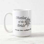 Moeder van de Bride Funny Koffiemok (Links)