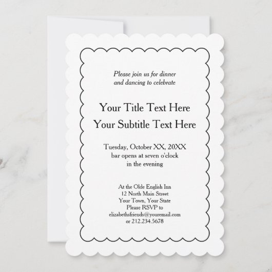 Moeder van de Bride - Funny Rehearsal Dinner Kaart (Achterkant)