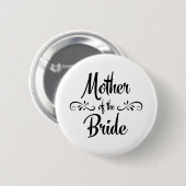 Moeder van de Bride Funny Rehearsal Dinner Ronde Button 5,7 Cm (Voorkant /achterkant)