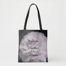 Moeder van de Bride Gepersonaliseerde Bleke Roze R Tote Bag