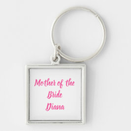 Moeder van de Bride Gift Custom Name Gifts Wedding Sleutelhanger