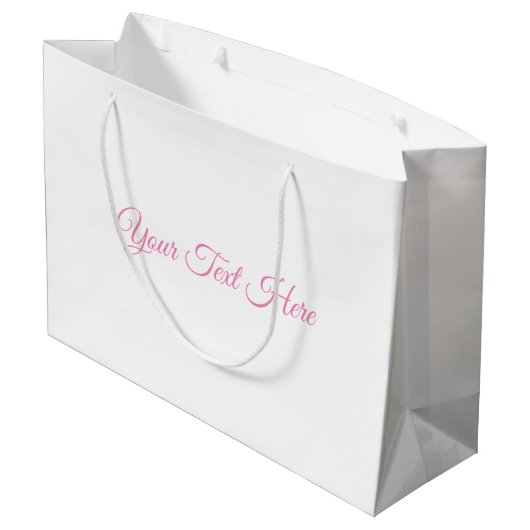 Moeder van de Bride Groot Cadeauzakje (Achterkant Gekanteld)