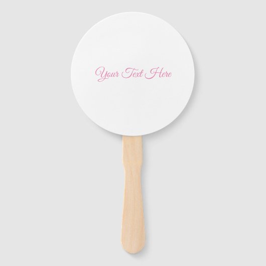 Moeder van de Bride Handwaaier (Achterkant)