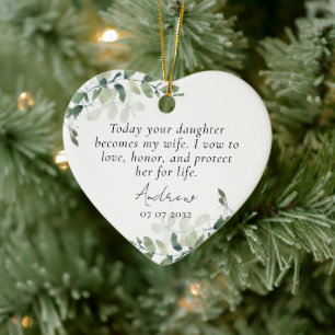 Moeder van de Bride Keepomwille Keramisch Ornament