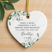 Moeder van de Bride Keepomwille Keramisch Ornament