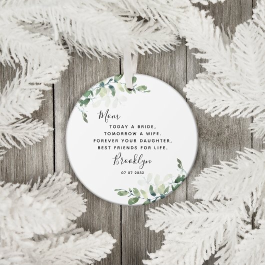 Moeder van de Bride Keepomwille Keramisch Ornament