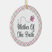 Moeder van de Bride Keepomwille Ornament Gift (Rechts)