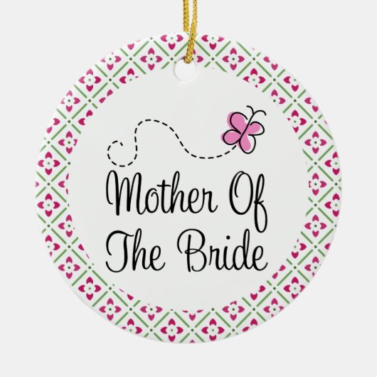 Moeder van de Bride Keepomwille Ornament Gift (Voorkant)