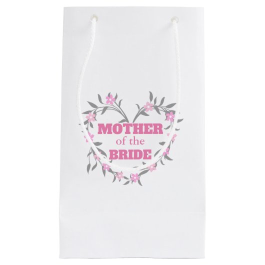 Moeder van de Bride Klein Cadeauzakje (Voorkant)
