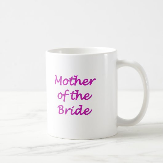 Moeder van de Bride Koffiemok (Rechts)