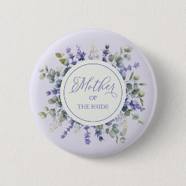 Moeder van de Bride Lavender Eucalyptus Ronde Button 5,7 Cm