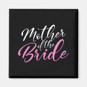 Moeder van de Bride Matching Wedding Party Magneet (Voorkant)