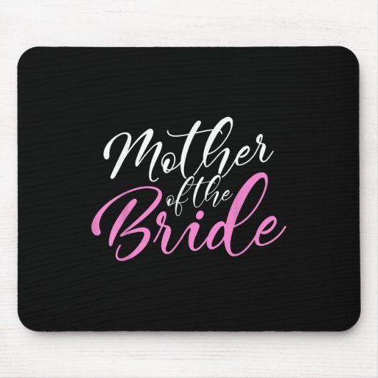 Moeder van de Bride Matching Wedding Party Muismat (Voorkant)
