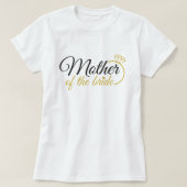 Moeder van de Bride Party T Shirt (Design voorkant)
