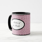 Moeder van de Bride Personalized Mugs Mok (Voorkant links)