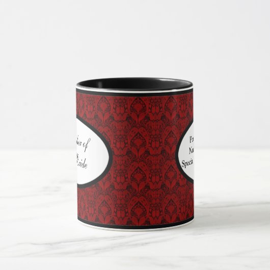 Moeder van de Bride Personalized Mugs Mok (Midden)
