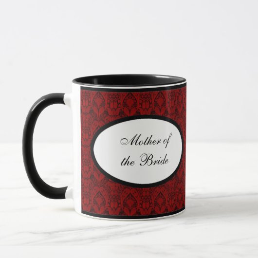 Moeder van de Bride Personalized Mugs Mok (Links)