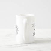 Moeder van de Bride Porselein Kop (Achterkant)